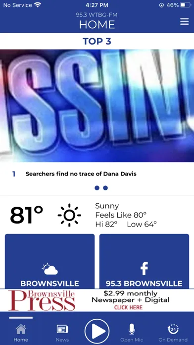 95.3 Brownsville Radio应用截图