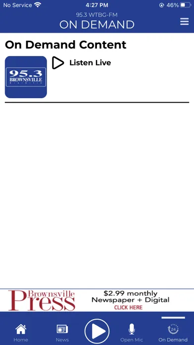 95.3 Brownsville Radio应用截图