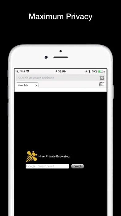 Hive Private Browser স্ক্রিনশট