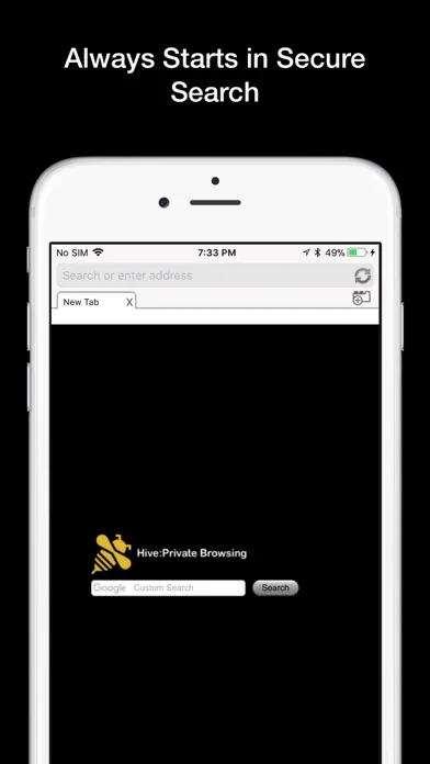 Hive Private Browser স্ক্রিনশট