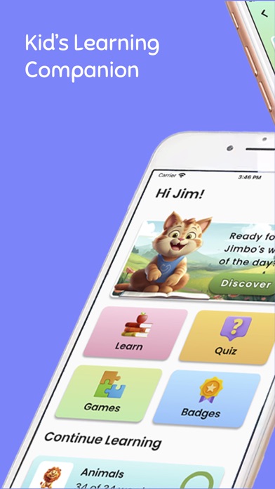 ภาพหน้าจอของ Learn With Jimbo