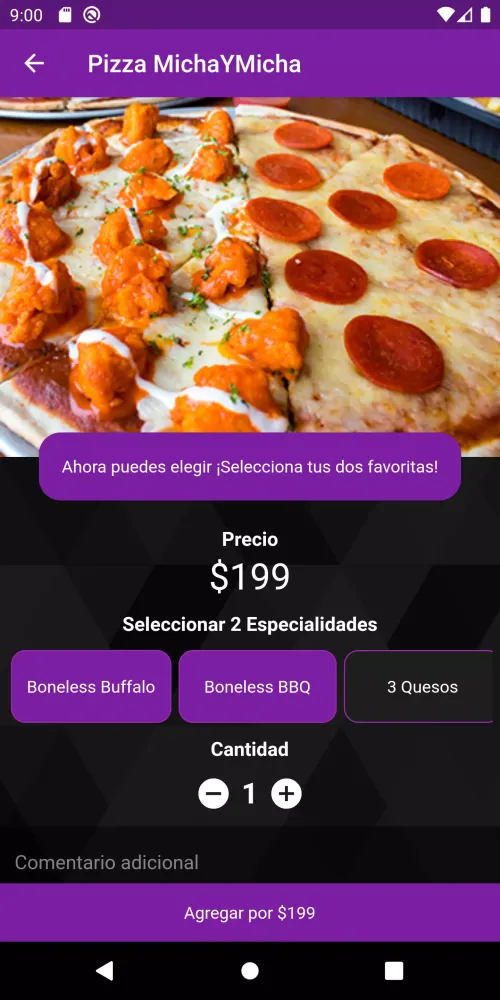 Capturas de pantalla de Milagrito Eats