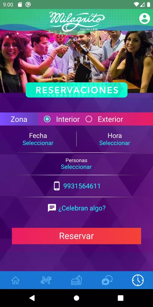 Capturas de pantalla de Milagrito Eats