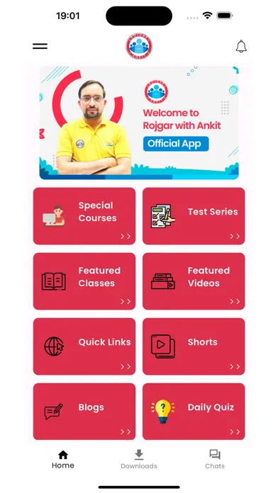 Capturas de tela do Rojgar With Ankit