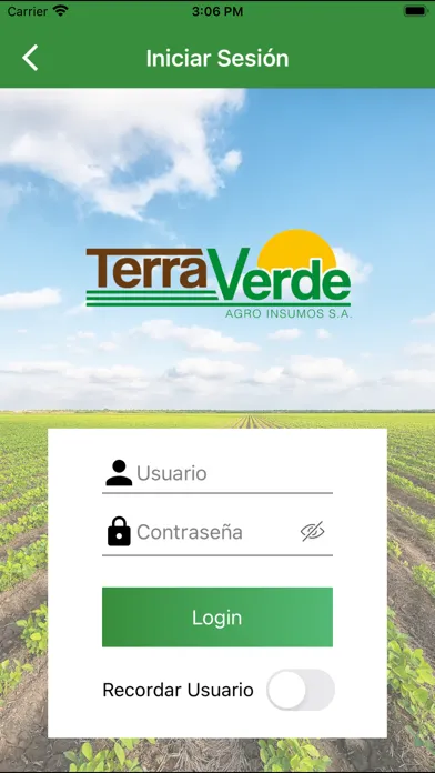 Terra Verde S.A.應用截圖