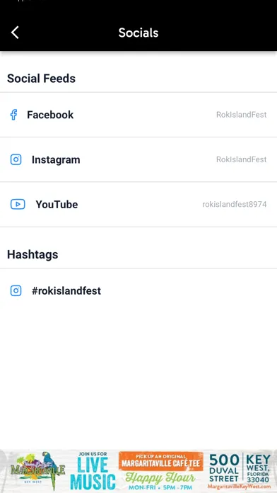 Capturas de pantalla de RokIsland Fest