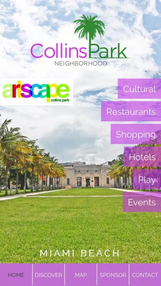 Miami Beach Collins Park Neighborhood应用截图