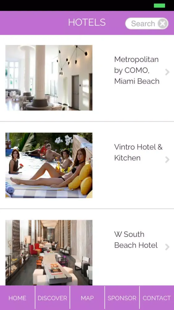 Miami Beach Collins Park Neighborhood应用截图