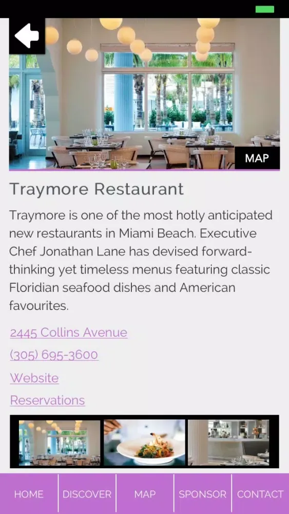 Miami Beach Collins Park Neighborhood应用截图