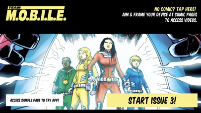 Tangkapan layar Team M.O.B.I.L.E Issue 3
