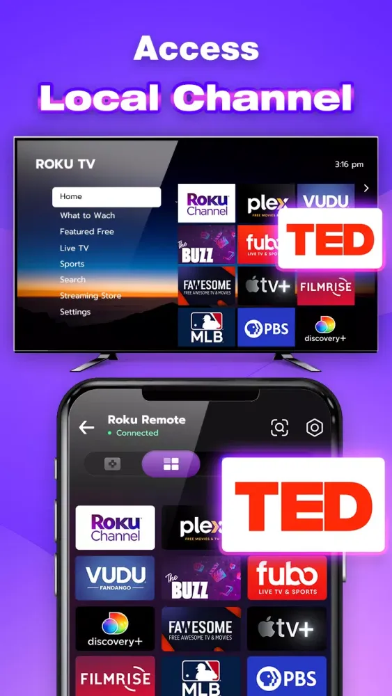 Remote Control for Roku TV Screenshots