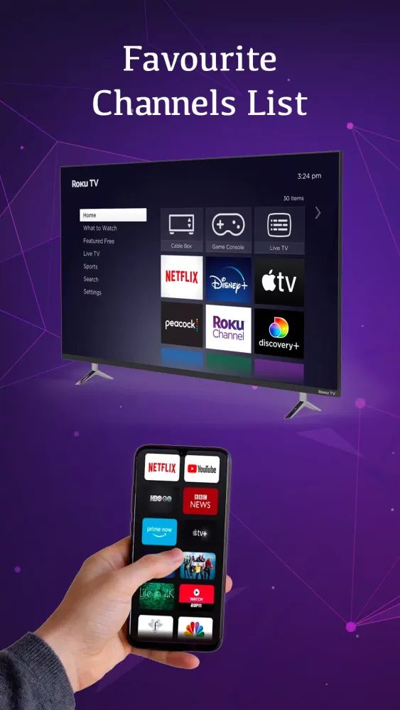 Roku TV Remote Control :rokutv Screenshots