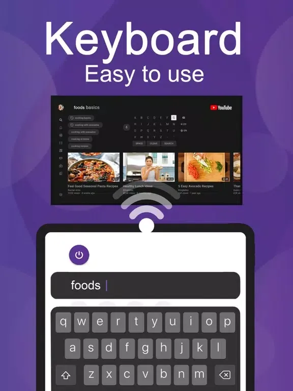 ภาพหน้าจอของ Remote Control for TV Ⓒ iPad 