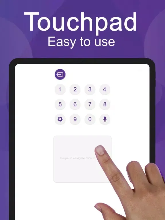 ภาพหน้าจอของ Remote Control for TV Ⓒ iPad 