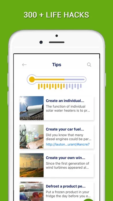 ภาพหน้าจอของ Eco Life Hacks - Go Green