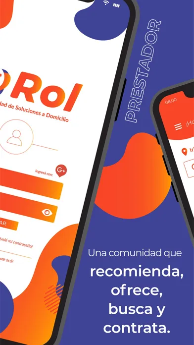 Screenshot di ROL Comunidad