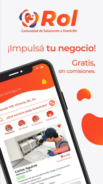 Screenshot di ROL Comunidad