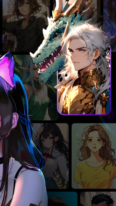 Vivid.Chat: AI Character Ekran Görüntüleri