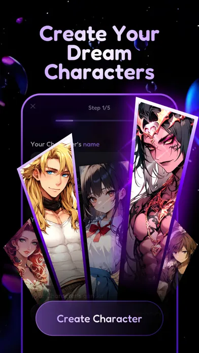 Vivid.Chat: AI Character Ekran Görüntüleri