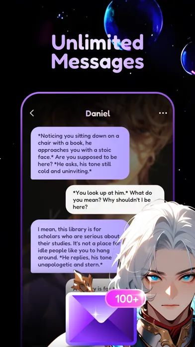 Vivid.Chat: AI Character Ekran Görüntüleri