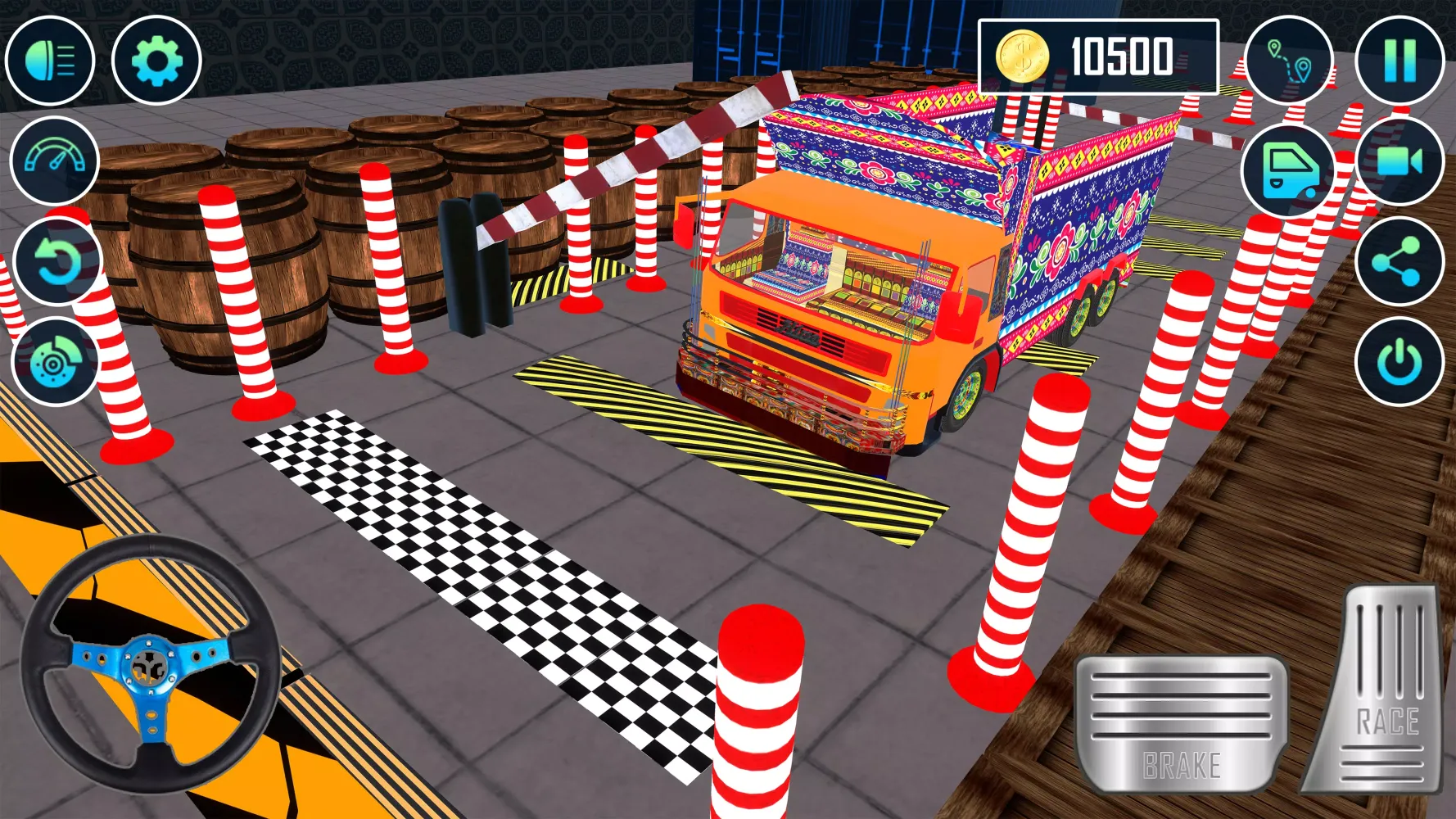 Скриншоты Hard Truck Parking Games