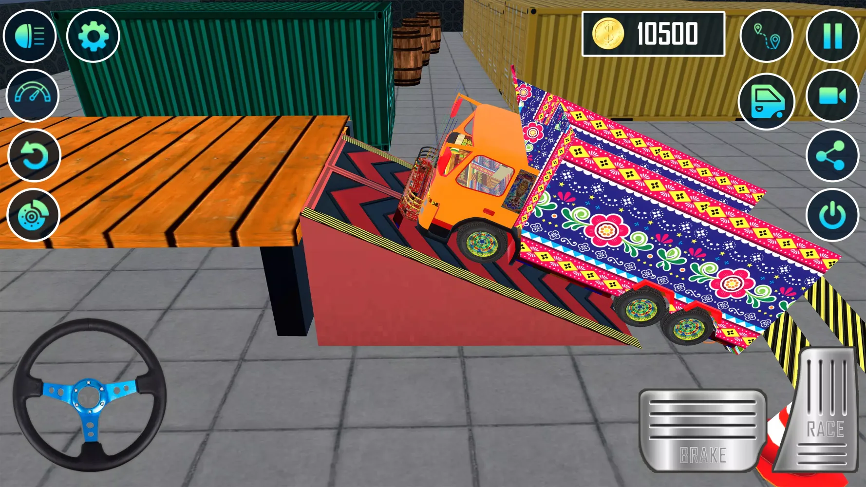 Скриншоты Hard Truck Parking Games