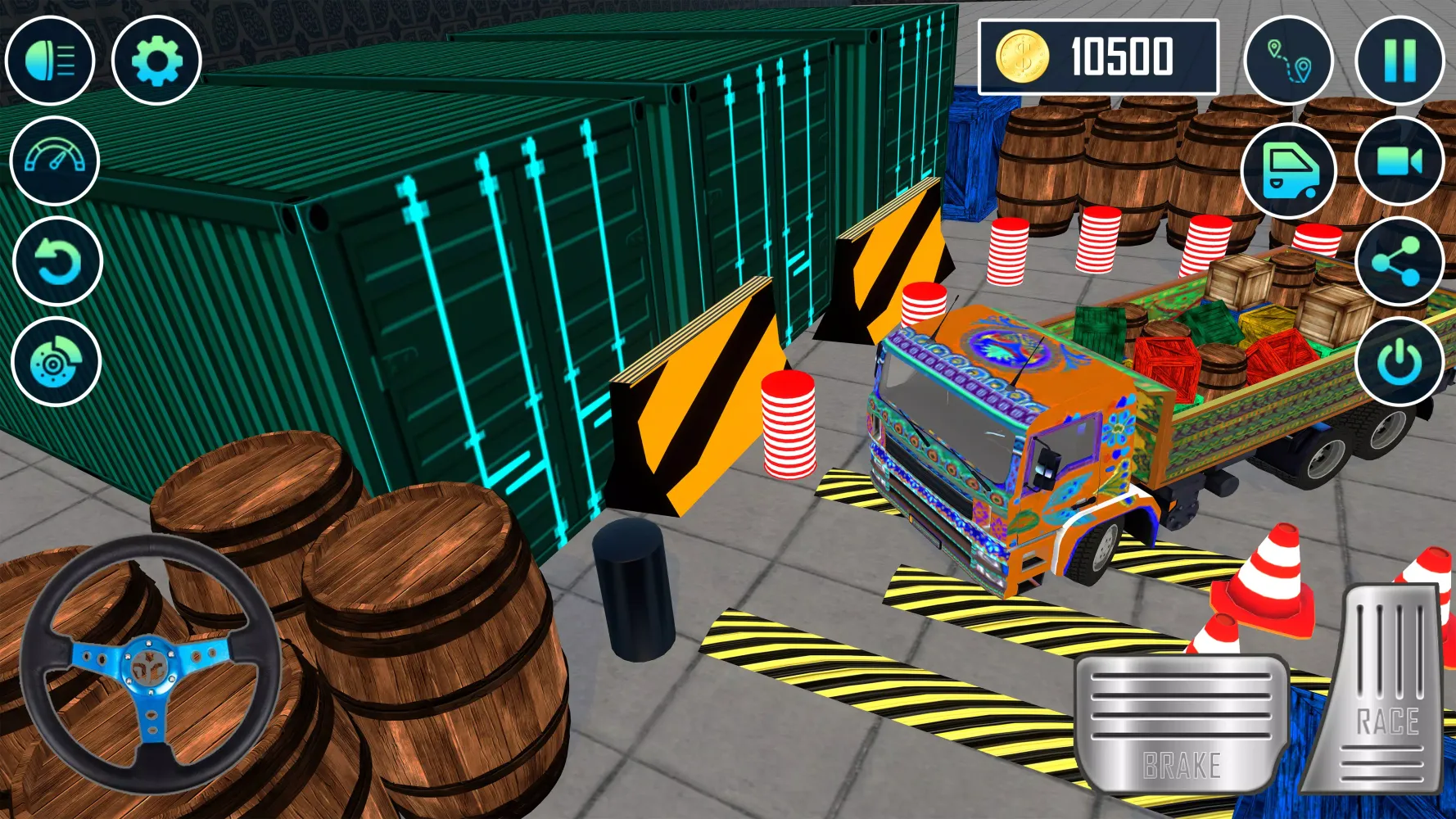 Скриншоты Hard Truck Parking Games