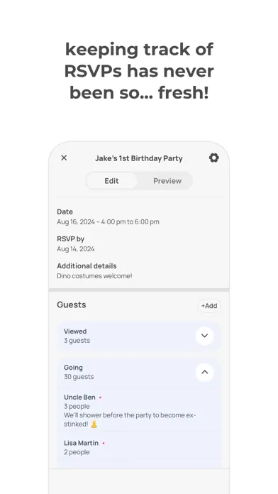 Invited by Rollcall स्क्रीनशॉट