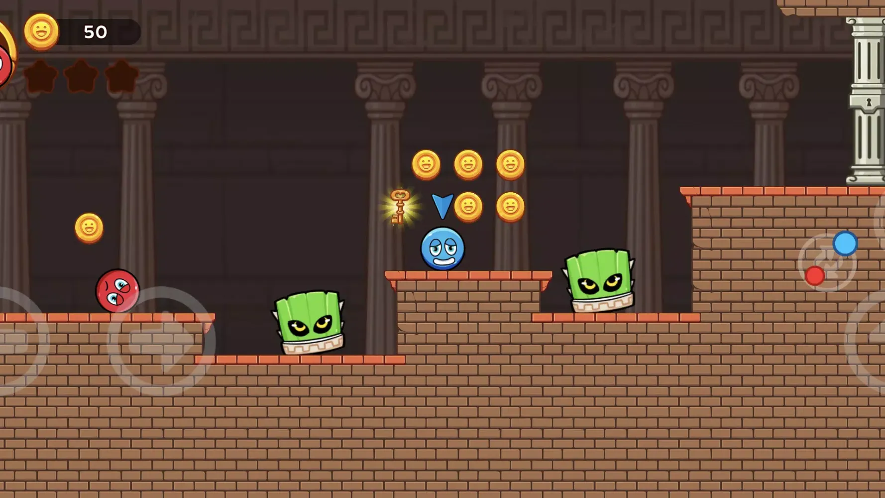 Screenshot di Roller Ball Blue