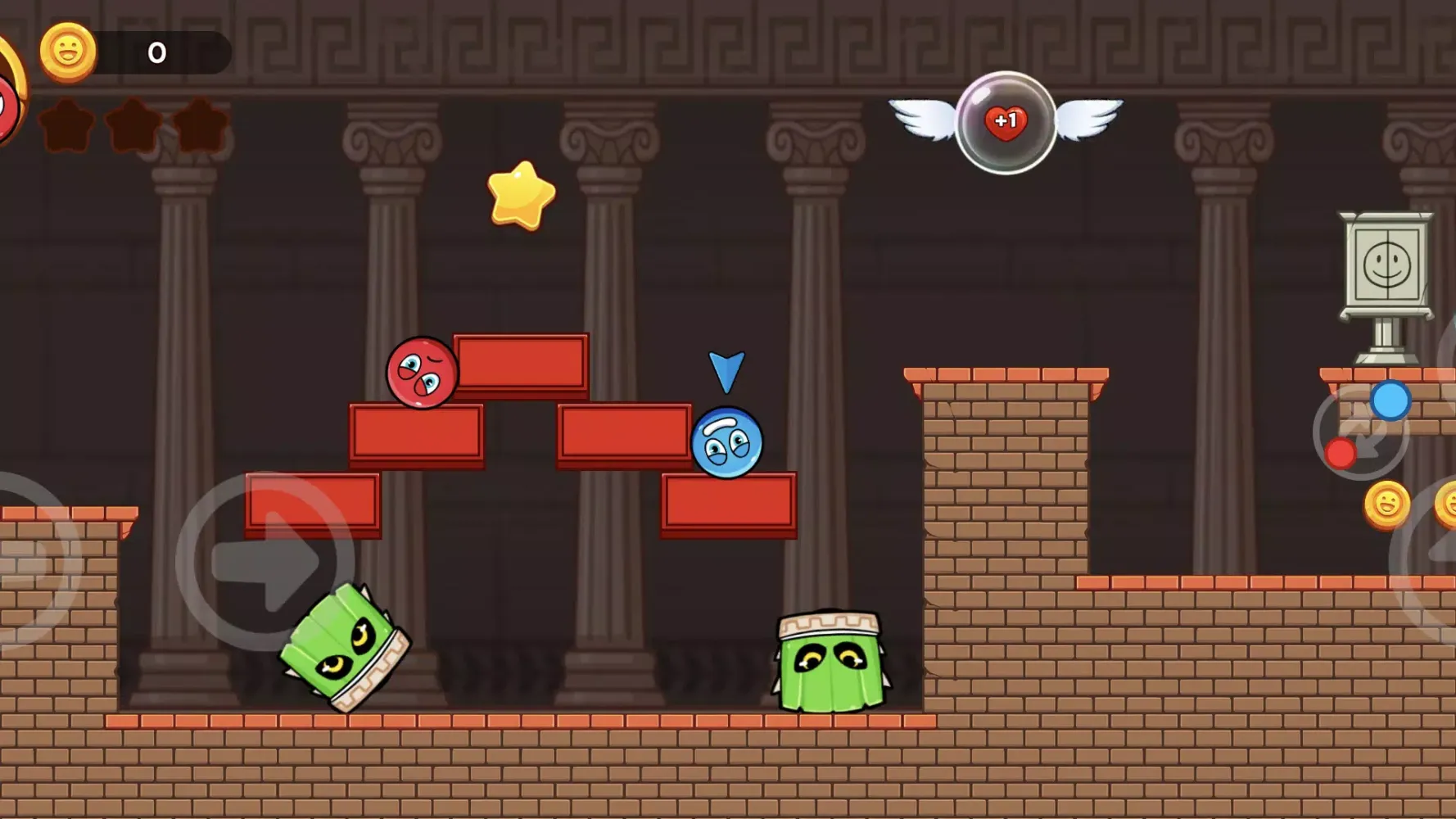 Screenshot di Roller Ball Blue
