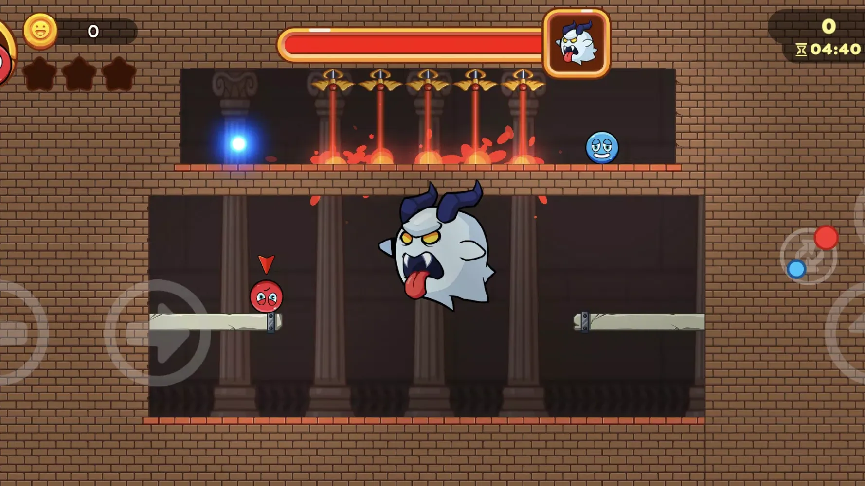 Screenshot di Roller Ball Blue