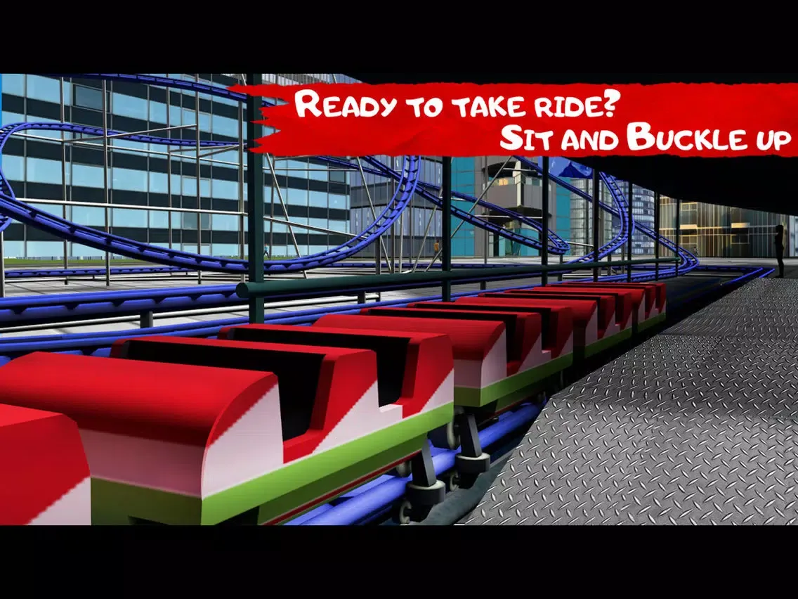VR City Roller Coaster Free iPad  Ekran Görüntüleri
