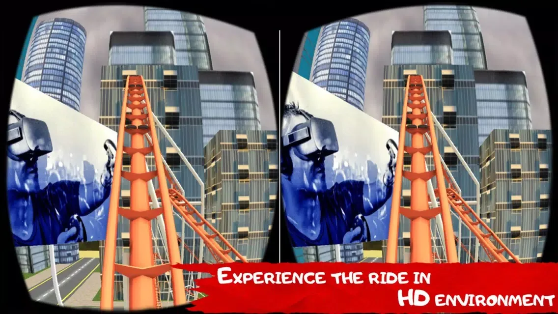 VR City Roller Coaster Free Ekran Görüntüleri