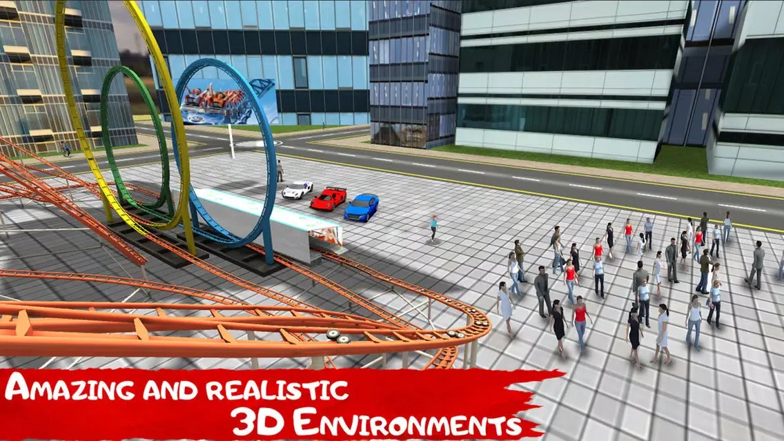 VR City Roller Coaster Free Ekran Görüntüleri