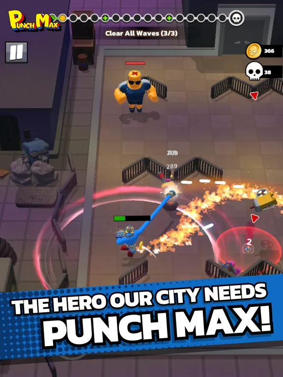 Punch Max! iPad  Screenshots