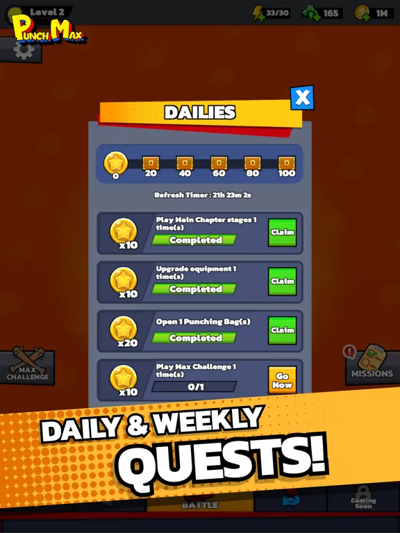 Punch Max! iPad  Screenshots