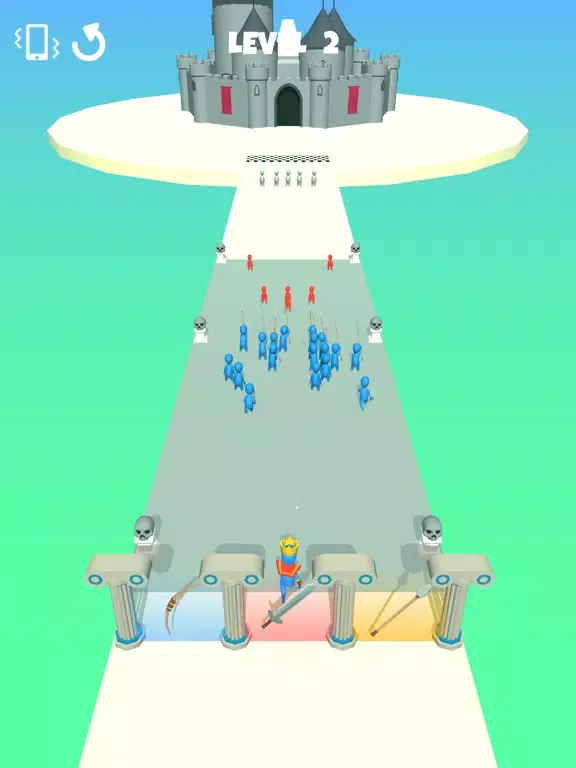 تصاویر Warrior Rush! iPad 