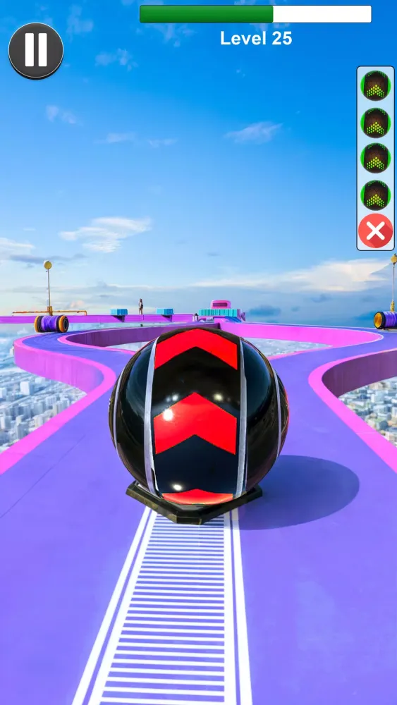 Скриншоты Sky Rolling Ball Master 3D