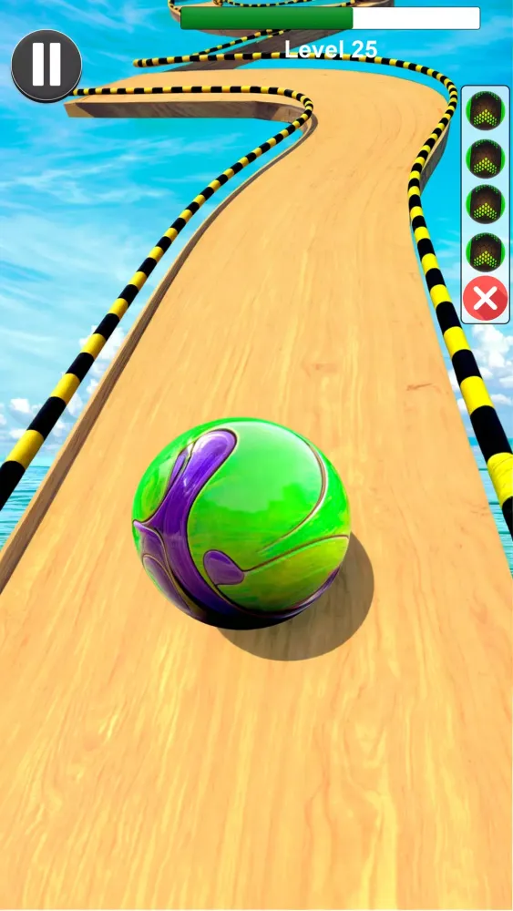 Скриншоты Sky Rolling Ball Master 3D