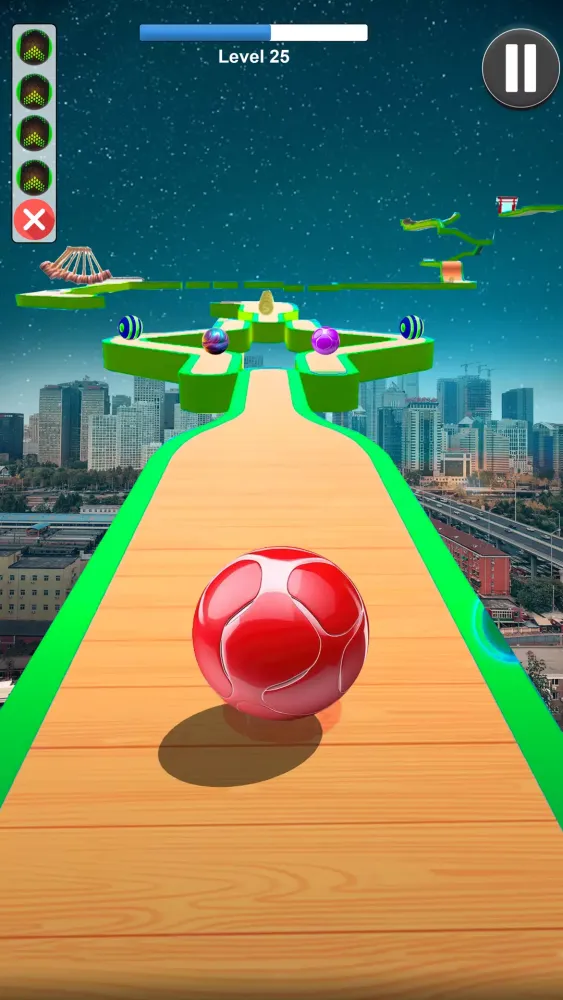 Скриншоты Sky Rolling Ball Master 3D