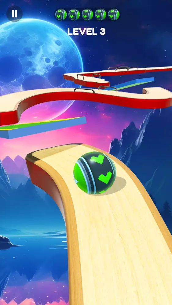Rolling Ball Sky Adventure Screenshots