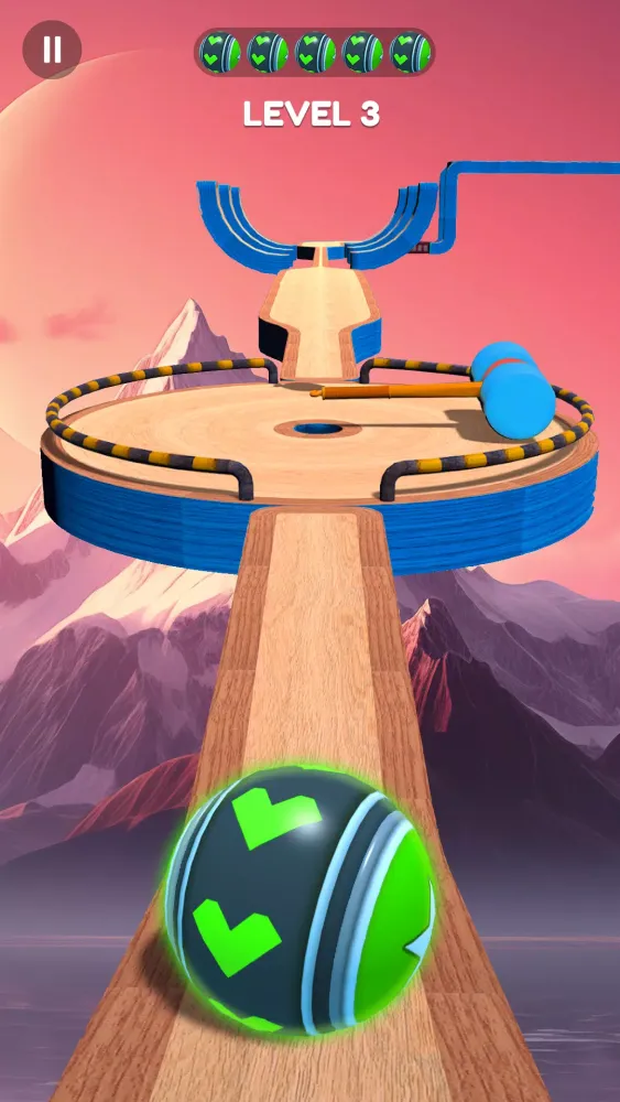 Rolling Ball Sky Adventure Screenshots