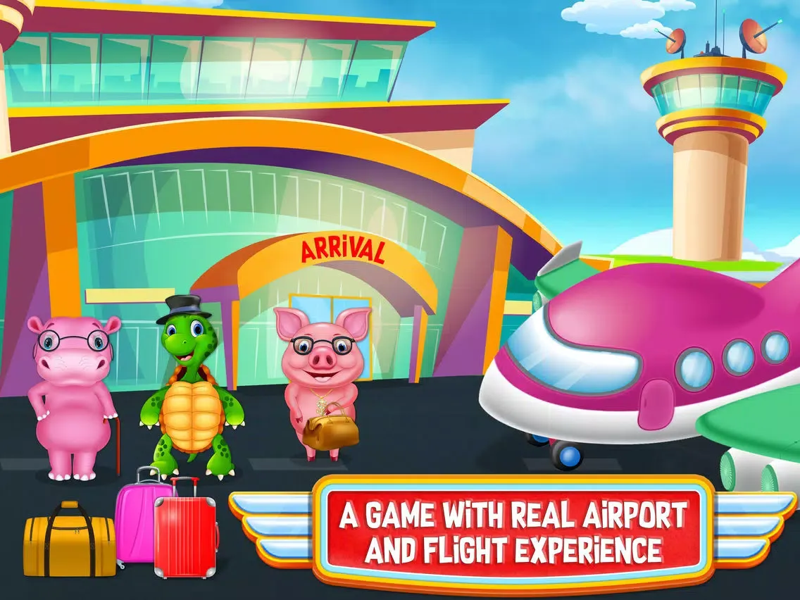 Screenshot di City Airport Travel Adventure iPad 