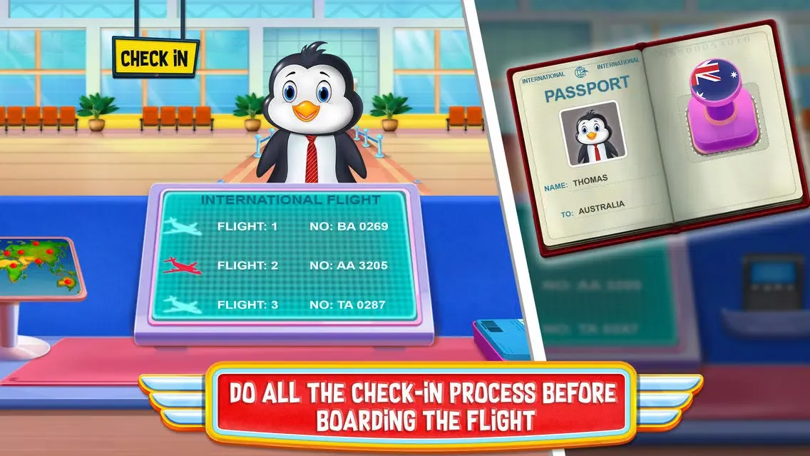 Screenshot di City Airport Travel Adventure