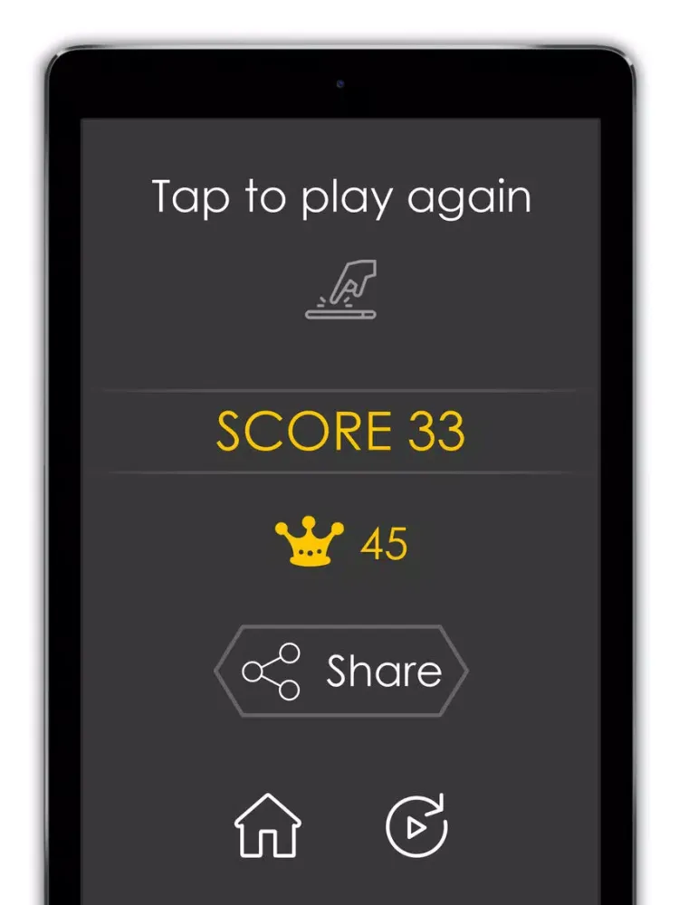 Capturas de pantalla de Tap It! Don't Screw Up iPad 