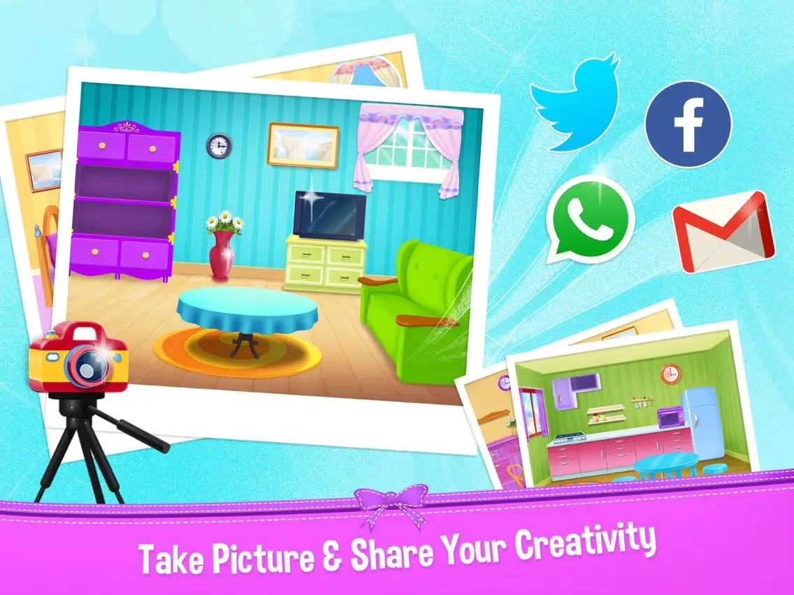 Dream Home Mansion Decoration iPad 應用截圖