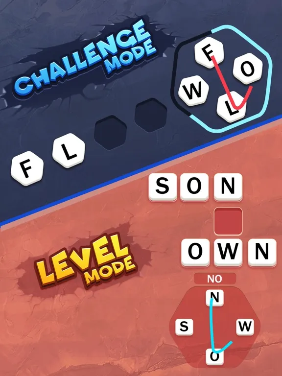 Capturas de tela do Spot The Word - Puzzle & Games iPad 