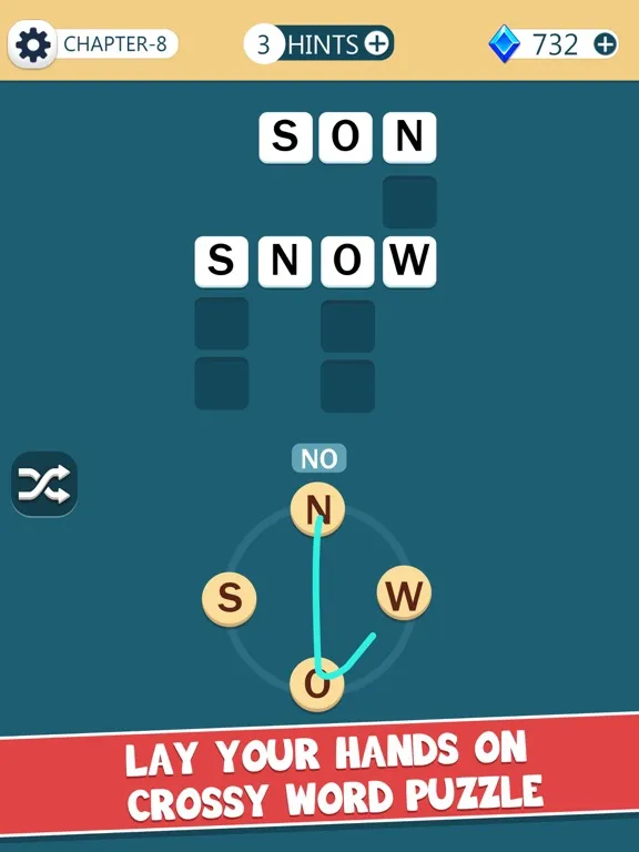 Capturas de tela do Spot The Word - Puzzle & Games iPad 