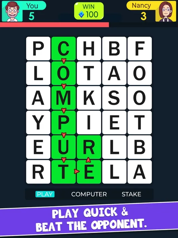 Capturas de tela do Spot The Word - Puzzle & Games iPad 