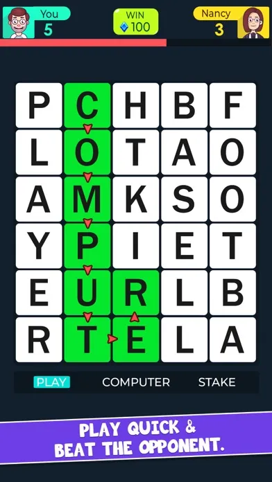 Capturas de tela do Spot The Word - Puzzle & Games